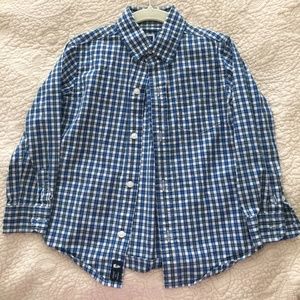 Boys size 3 Long Sleeve Button Down Shirt